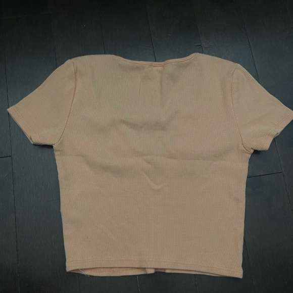 Garage orange cream crop top size xs - Picture 2 of 2